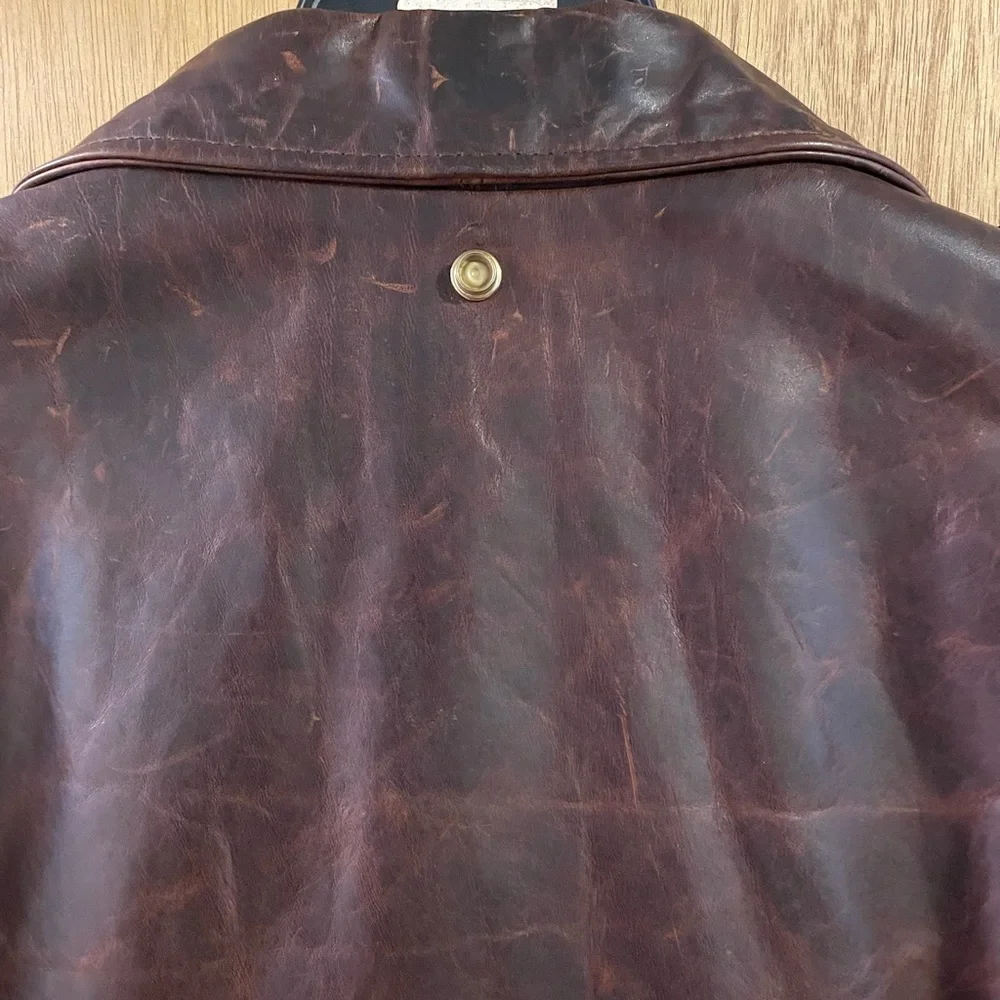 ** SOLD ** SCHOTT NYC PERFECTO MODEL 619 LIGHTWEIGHT BIKER JACKET - Picture 4 of 16